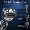 SmallRig Magic Arm with Crab Screw and Retractable Pin for Action Video and Microphones 11" Clamp, 1/4"-20 Cameras, Monitors, Lights, (Product Code