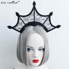 Quirky Lace Crown Headband: Halloween & Christmas Hair Ornament FG-30