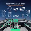 For BYD Yuan UP 2024 ATTO 2 Interior Film Transparent TPU PPF GPS Gear Panel Center Console Anti-scratch Protection Sticker