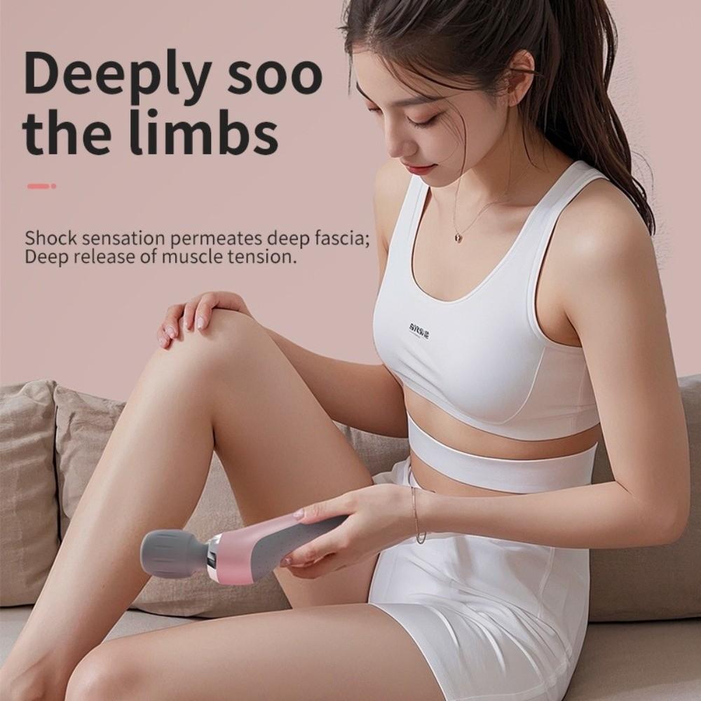 Kneading Vibration Massage Stick Mini Full Body Massager Portable Shoulder Neck Massager