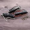 3Pcs Electric Guitar Pickup Replacement Neck/Middle/Bridge Single Coil Guitar Pickups with Screws and Springs Enduring