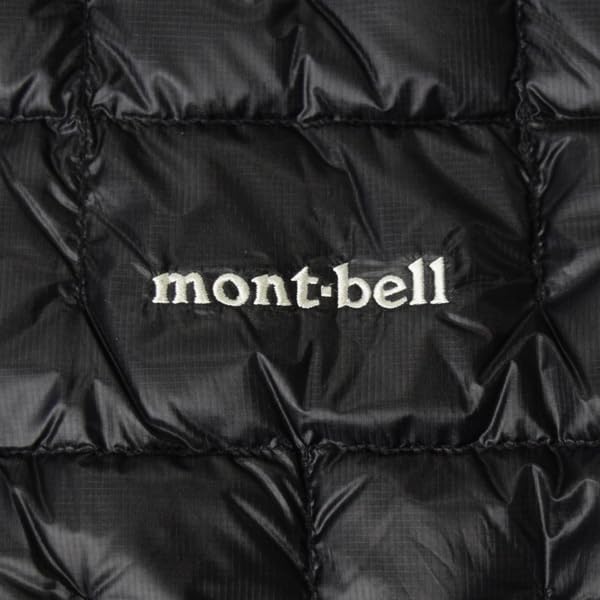 Montbell Plasma 1000 Down Jacket for 1000 Fill Cold Weather 1101493 Men, Power, Trekking, Wear, (Black (BK)/L)