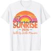 Senior Sunrise 2026 High School 12th Twelfth Grade Sun T-Shirt(3)
