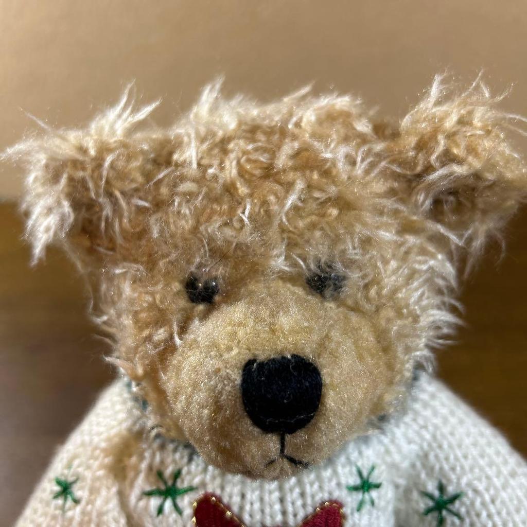 [USED] HEARTFELT Christmas sweater teddy bear