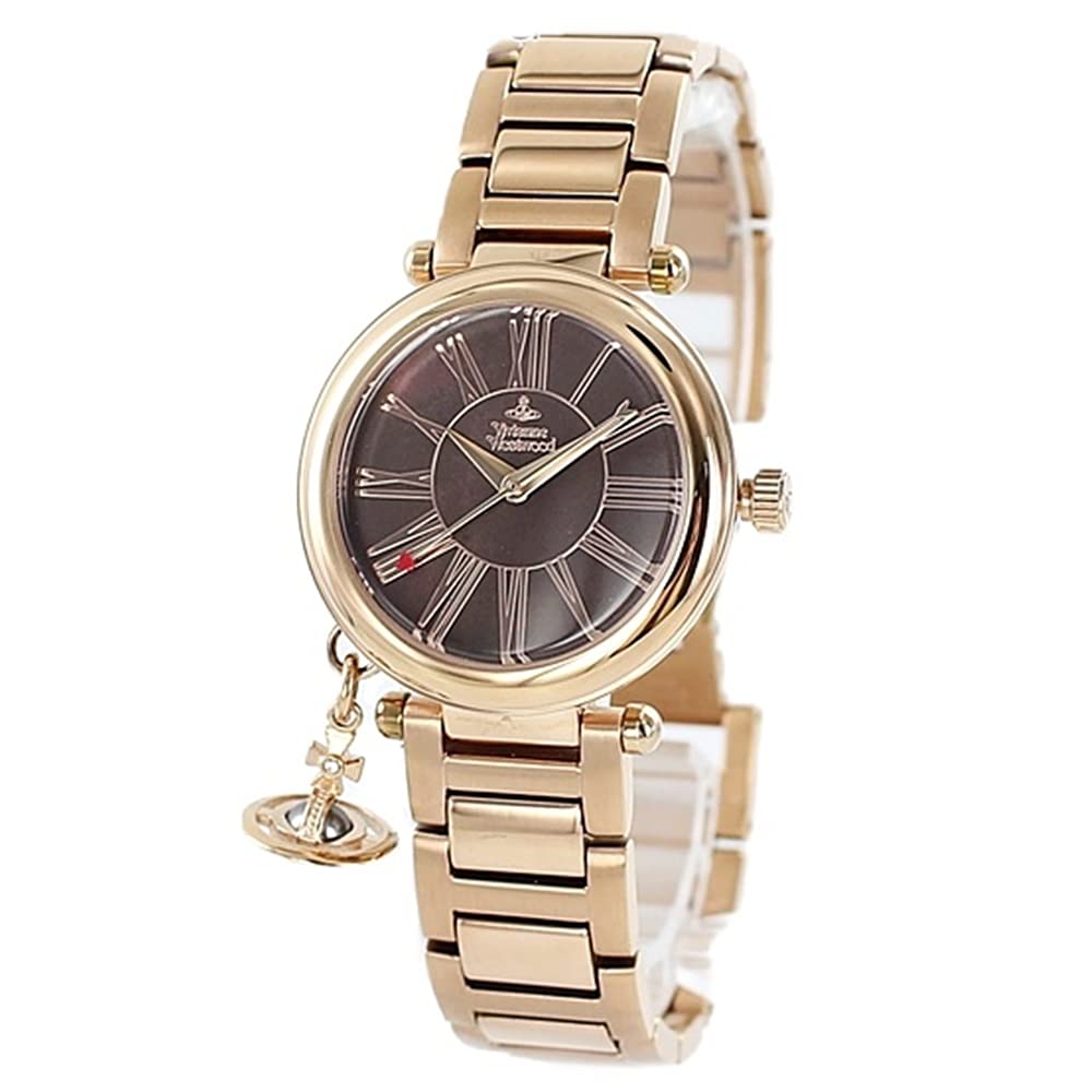 

Часы Shopper Charm 32 мм из коричневого розового золота и нержавеющей стали VV006PBRRS [Vivienne Westwood] женские [Товар]