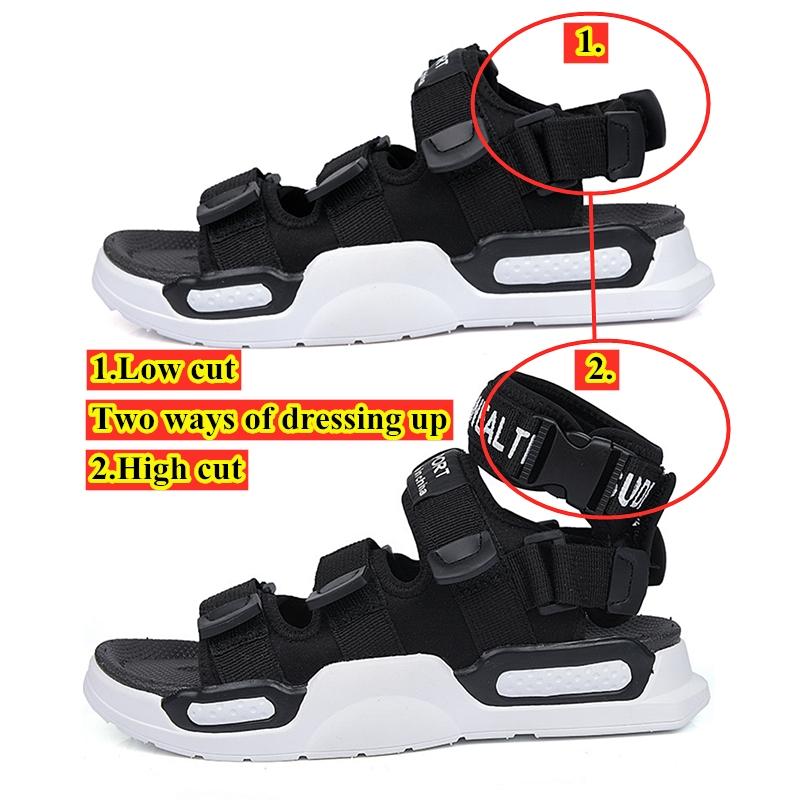 

Новые сандалии для мужчин, модные уличные повседневные пляжные сандалии унисекс, тапочки на толстой подошве, Нескользящие гладиаторы в Риме, мужские ботильоны 42