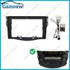 9 Inch Car Frame Cable Canbus Box Fascia Adapter ForToyota Rav4 Vanguard 2006-2012 Android Radio Dash Fitting Panel Kit