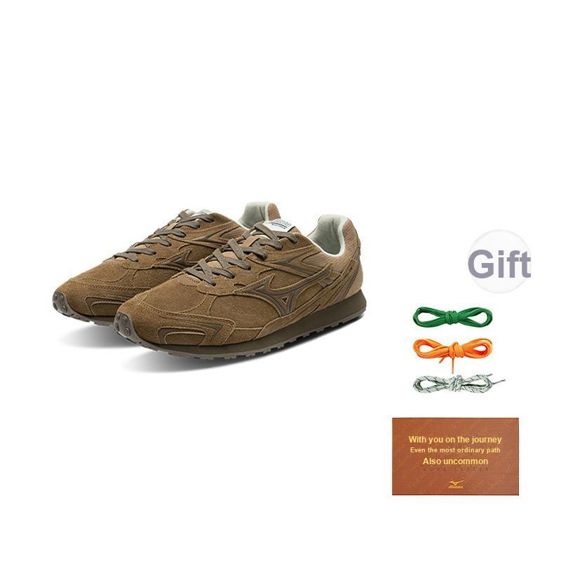 Mizuno LG 60S 2K Comfortable Versatile Training Low-Top Casual Shoes Unisex Sneaker Brown D1GH242102