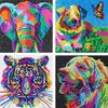 4-Piece Set Of 5D Diamond Painting Box Diy Mosaic Diamond Painting 5D Handmade Children'S Toy Sticker Full Of Diamonds