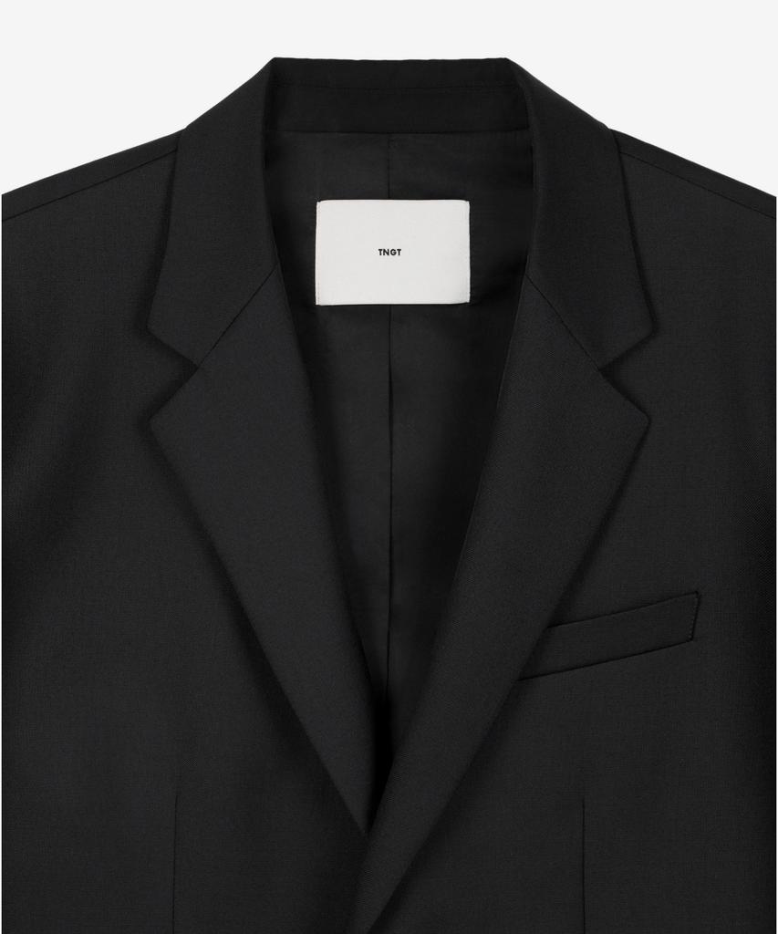 TNGT Wool Blend Comfort Set-Up Jacket (Black) Tnja6F100Bk