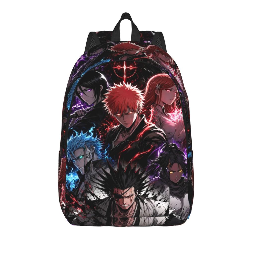Fashion Bleach Anime Backpack Mochilas Kawaii Campus Large Capacity Rucksack