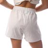 Hugo Womens/Ladies Maia Pinstripe Pyjama Shorts