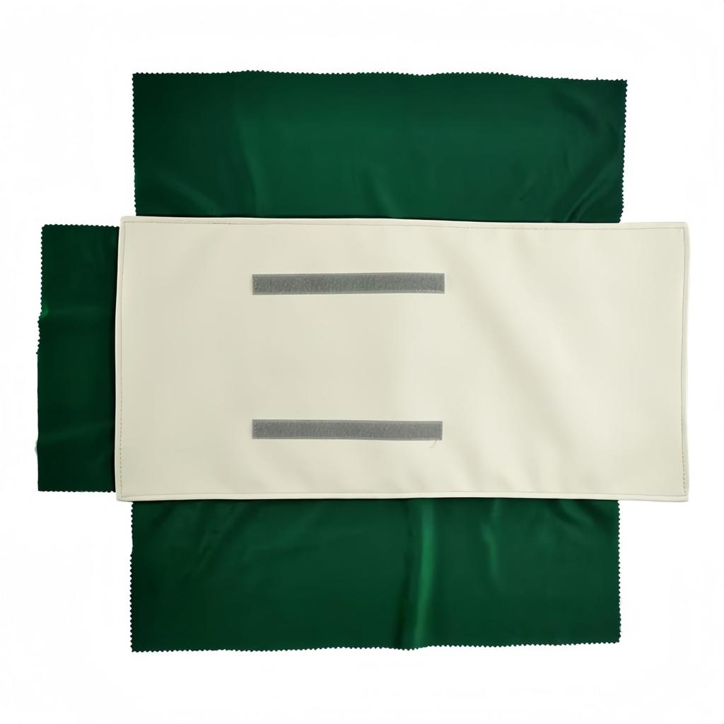 AACV Portable Jewelry Roll Necklace Storage Holds 16 Travel Jewelry Portable Accessory Safe Easy to Display Storage Bag White PU Leather and Case,