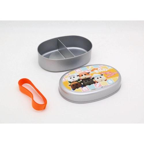 PUI PUI Molcar Aluminum Children's Lunch Box, Medium, with Divider, AL-5