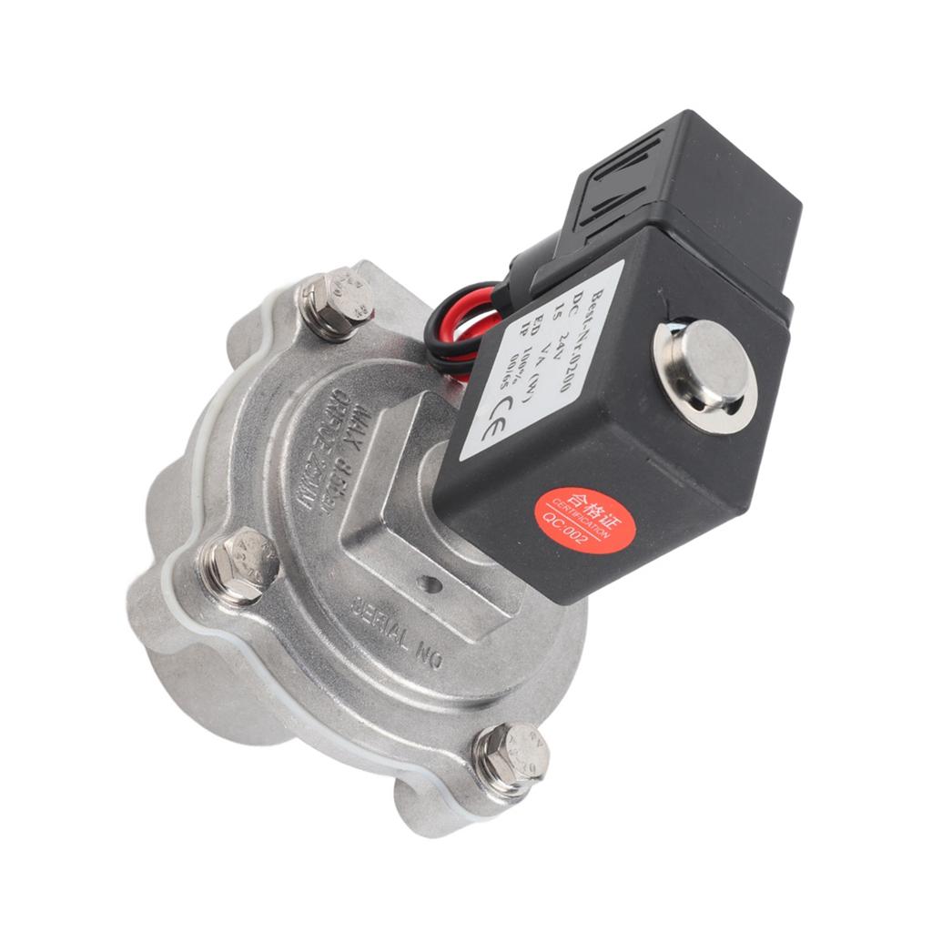 G1" 2 Way Right Angle Solenoid Pulse Valve Electric Magnetic Pulse Valve DMFZ25 DC 24V
