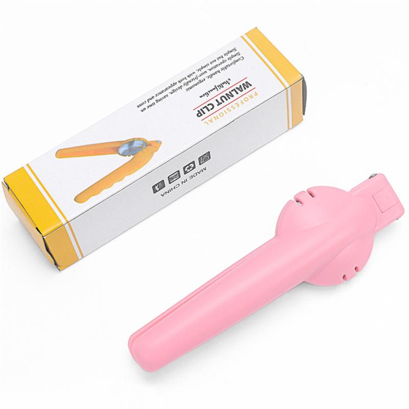 Abridor de noz-pecã cortador de porca de aço inoxidável alicate de metal quebra-nozes clipe de porca utensílios de cozinha