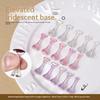 Non-Magnetic Nail Stand For Press On Nails Display Acrylic Nail Tips Practice Holder Reusable Nail Stand For Beginners Diy Salon