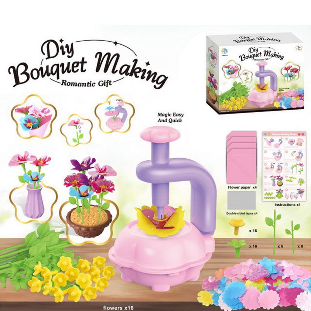 Flower Embossing Machine Children's Creative DIY Handicraft Flower Kit