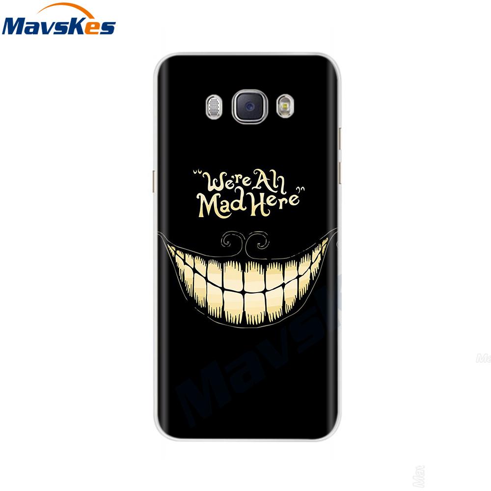 For Samsung J7 2016 Case Print Flower Soft Silicone Back Cover For Samsung J7 2016 TPU Phone Case For Samsung Galaxy J7 2016