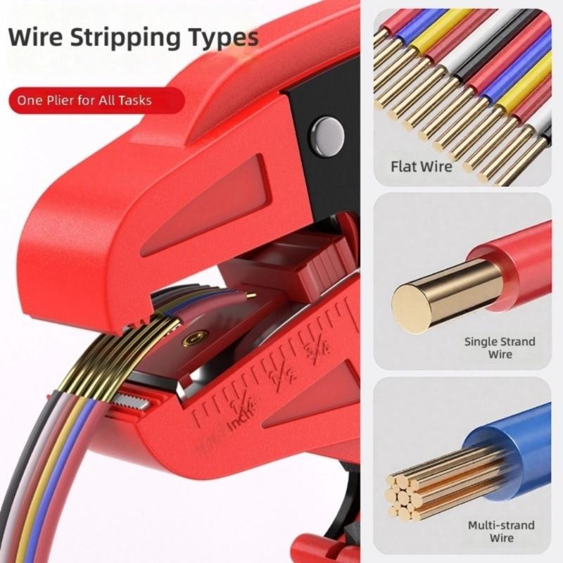 Wire Stripper Tool Multitools Pliers Stripping Cutter Crimping Cable Wire Cutter Electrician Repair Tool