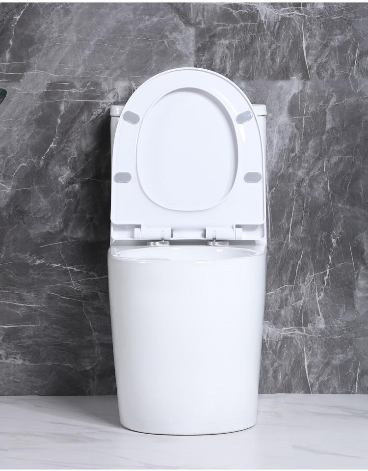 Home Siphon Toilet Bowl: One-Piece, Ceramic, Floor Drain, Super Swirl Flush for Bathroom Use