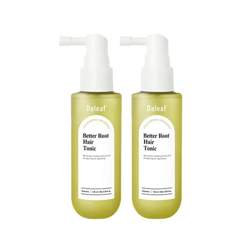 [Daleaf] Chlorella Scalp Strengthening Hair Tonic 100ml (Twin Pack) Intensive Root Revitalizing & Cooling Therapy