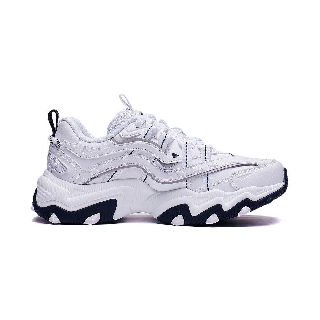 Li-Ning Cat Paw Lite 2 Classic Versatile Retro Thick Sole Height Increasing Rebound Non-Slip Wear-Resistant Low-Top Dad Shoes Women sneaker AGCT358-10