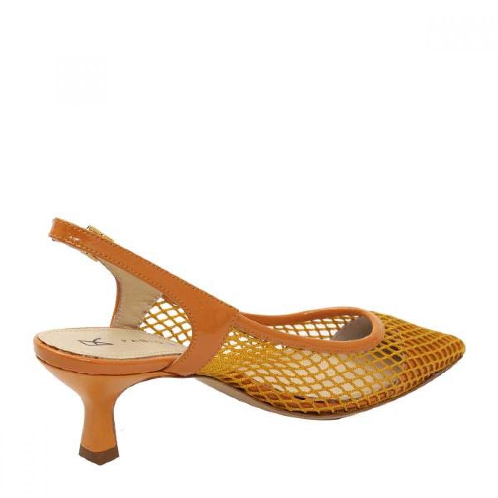 Fabio Rusconi Women Pointy Net Slingback  Rc41fab003or 