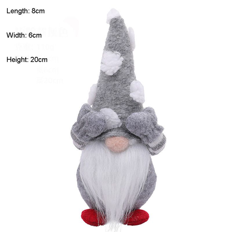 Charming Faceless Doll Christmas Decorations For Delightful Home Ornamentation