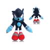 Sonic The Hedgehog Plüschtier Dunkler Sonic Weiches Spielzeug Puppe Kinder Geschenk 30cm