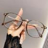 Xiaomi Anti-blue Light Glasses Reading Glasses Trendy Women's Large Frame Glasses Frame Fashionable Reading Glasses 6080