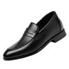 Doudou Schuhe mit innerer Höhenerhöhung Herren 6cm2025 neu Leder Rindsleder Businesskleid höhenerhöhende Slipper Herren