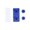 4 Pieces Colorful Building Block Small Hooks Heavy Duty Adhesive Wall Mounted Key Holder Seamless Hanging Hooks for Clothes Caps High Quality