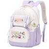 Line puppy cute college style schoolbag large capacity foreign trade campus junior high school students versatile children's backpack