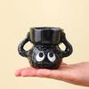 Modern Cartoon Briquette Ceramics Candle Holder Scented Aromatherapies Tealight Stand Candlestick for Bedroom Decoration