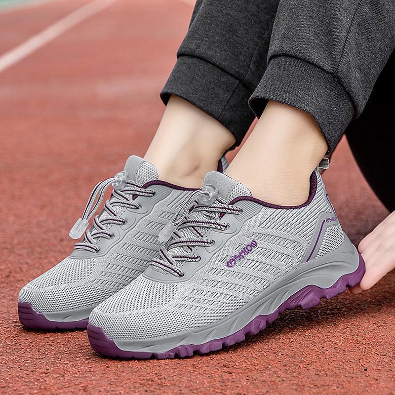 Flagship Elderly Footwear: Men's & Women's Mesh Walking Shoes for Spring/Summer