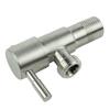 304 Stainless Steel Faucet Triangle Valve Replacement 1/2 Inch Thread Angle Filling Valves Parts Angle Triangle Valves For Basin