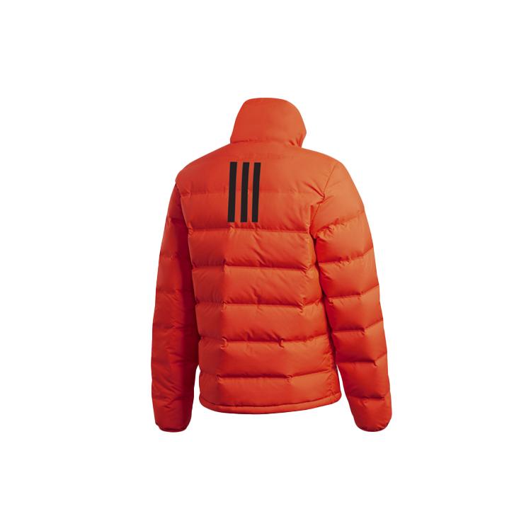 adidas Down Jackets Men's Orange Stand Collar Moderate Other DZ1448