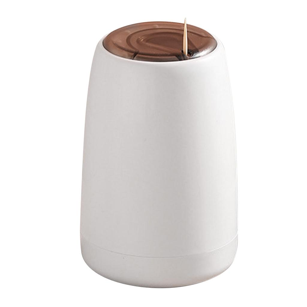 Automatic Toothpick Dispenser Popping Up Toothpick Holder Dispenser Storage Container for Home Kitchen Restaurant