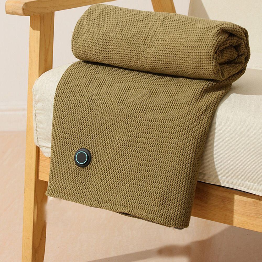 Wearable Warm Shawl Washable Leg Cover Fashion USB Electric Heated Blanket  Winter