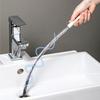Drain Cleaner Sink Brush With Spiral Bristles For Effective Removal Clog