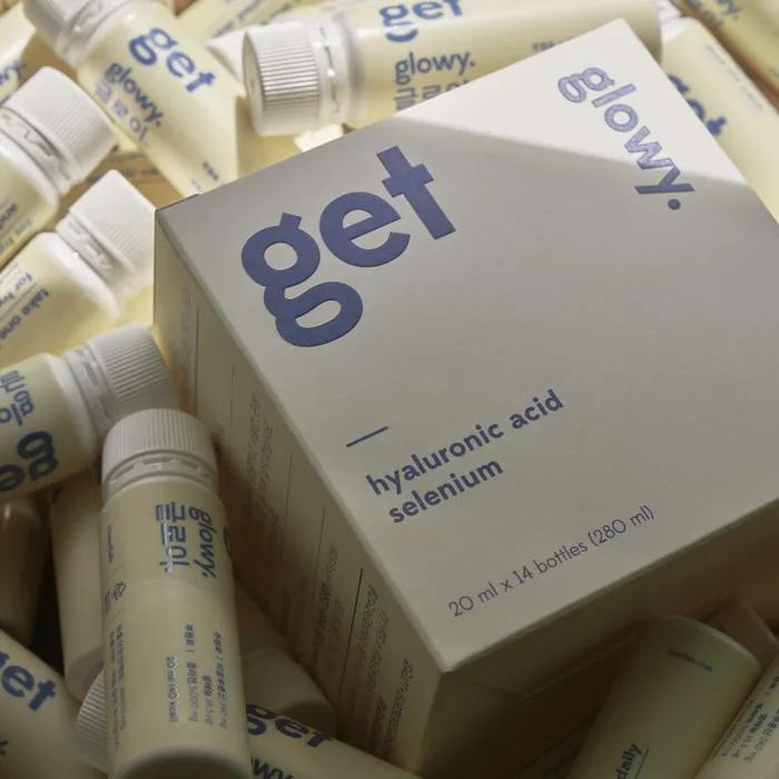 High-content Hyaluronic Acid collagen_Gloy 14 Bottles (2 Weeks) Peach Flavor