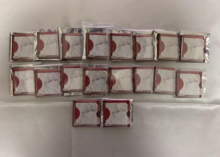 

[USED] Stand My Heroes AD Square Can Badge Kujo Souma