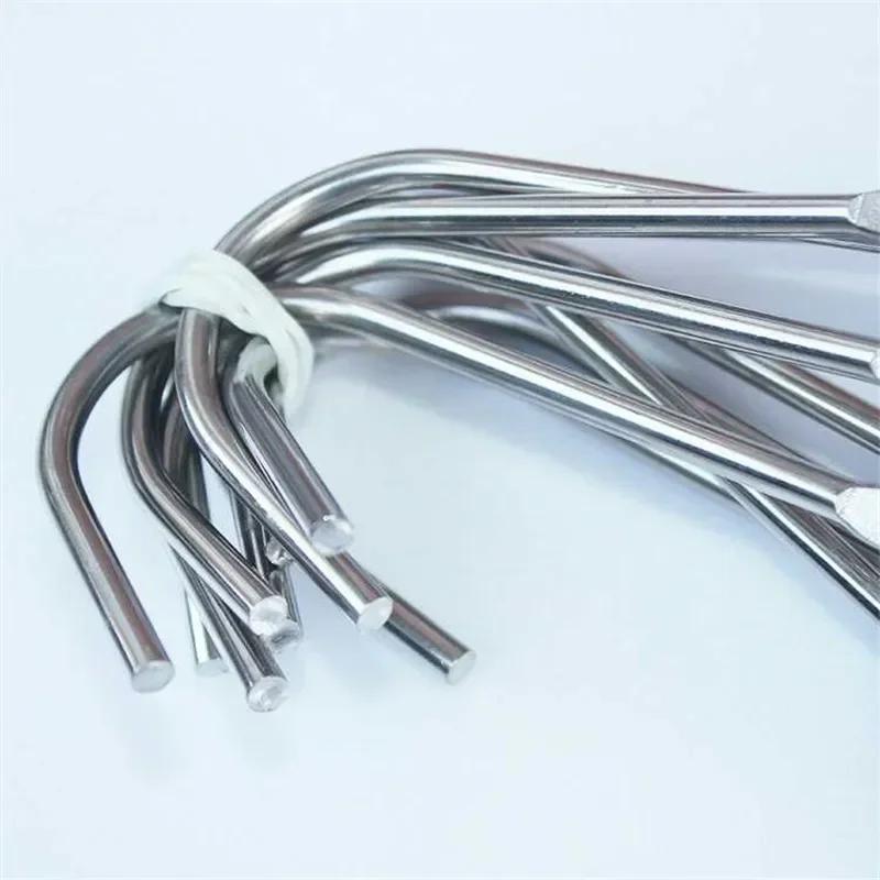Stainless Steel Beef Meat Clasps Duck Goose Turkey Hooks Roast Duck Bacon Hook BBQ Storage Hanger Bread Hook Tools Accessories