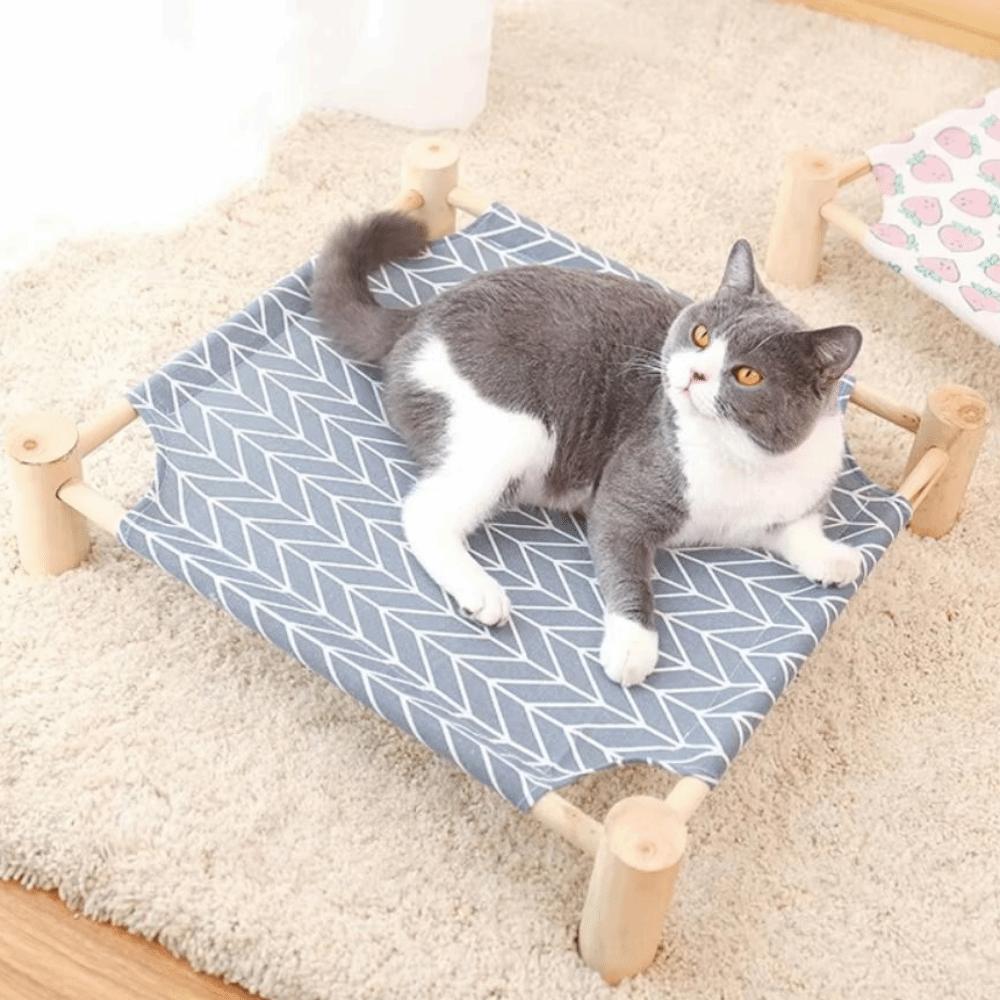 Sturdy Pet Camp Bed Detachable Cat Bed Practical Cat Hammock Bed  Cat Supplies
