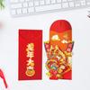 3D Cartoon Dragon Red Envelope Golden Chinese Character Thick 2024 Year of The Dragon New Year Spring Festival Red Packet Money Cash Bag