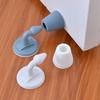 Mute Non-Punch Silikon Tür Stopper Touch Toilette Wand Absorption Tür Stecker Anti-bump Tür Halter Getriebe Tor Widerstand tür Stopper