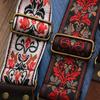 Adjustable Guitar Shoulder Strap for Electric Acoustic Guitar Bass Flower Guitar Strap Musical Instruments Accessories