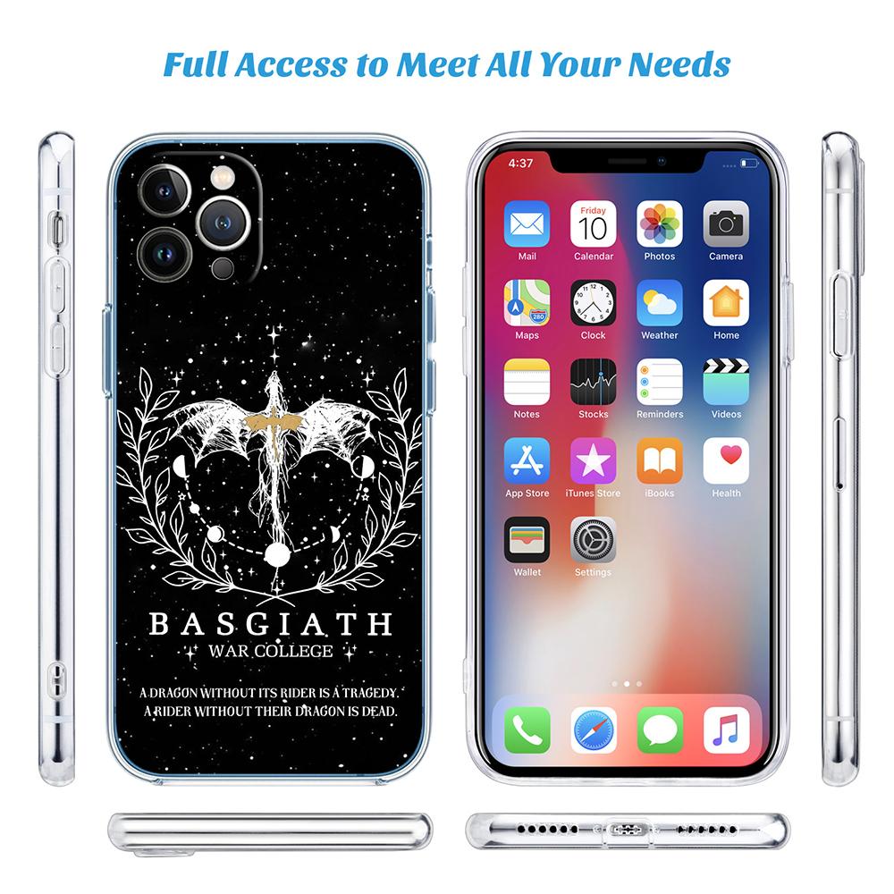 PP34 Fourth Wing Phone Case for Motorola Moto G10 G20 G30 G31 G32 G34 G35 G41 G42 G50 G51 G52 G55 G60 G60S G62 G71 G72 G75