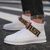 Shoes men's trendy shoes autumn versatile high-top board shoes Korean version 2020 autumn and winter trendy shoes casual little white shoes men